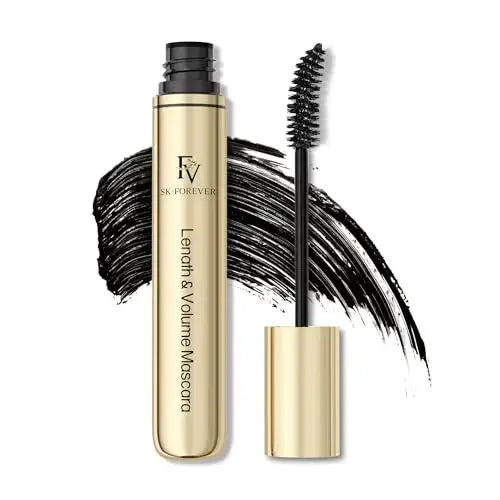 FV Waterproof Long-Lasting Black for Mascara Liquid Volume Curl No Clumping Smudge Proof Cruelty-Free for All Lash Types Mineral Mi tienda