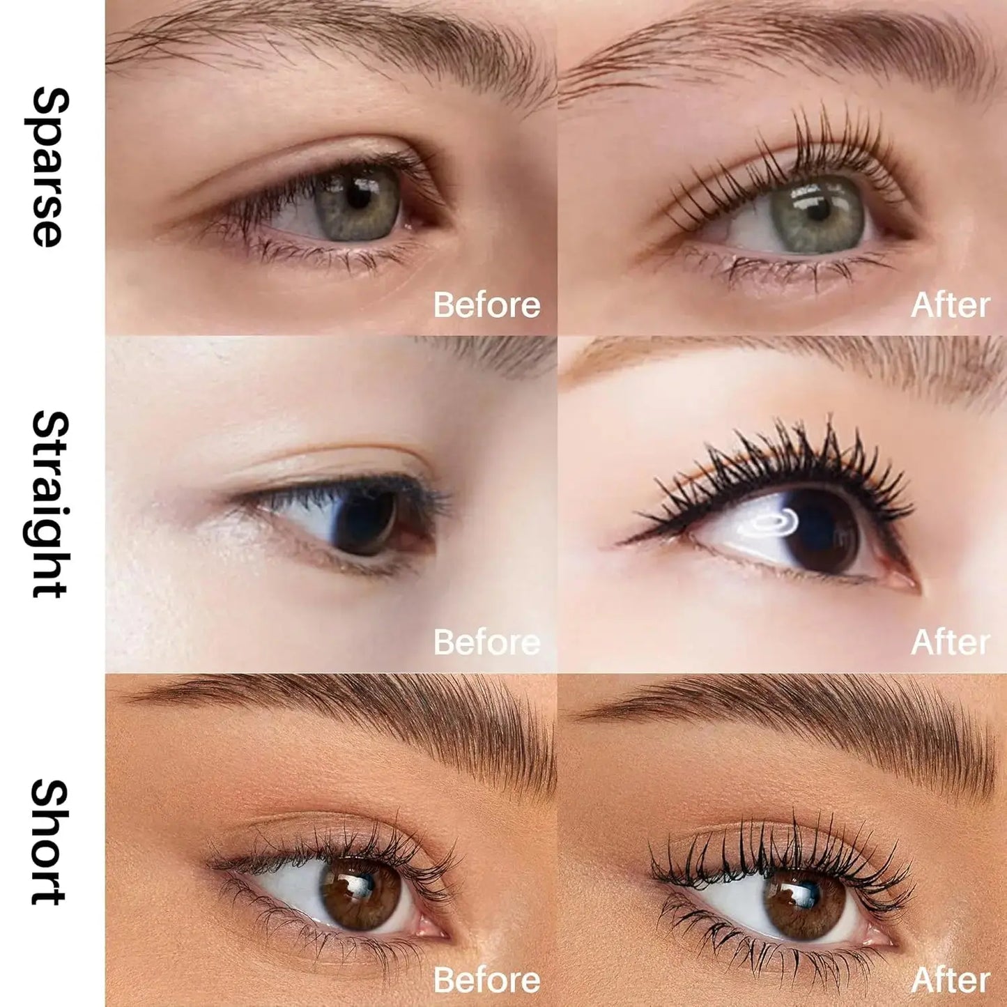 FV Waterproof Long-Lasting Black for Mascara Liquid Volume Curl No Clumping Smudge Proof Cruelty-Free for All Lash Types Mineral Mi tienda
