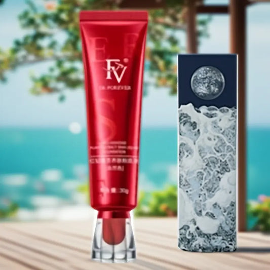 FV Waterproof Matte Foundation - Light, Oil-Free, Natural Makeup for Combination and Oily Skin, Light to Medium Concealer, Light Brown and Ivory Moisturizing Formula, Matte Makeup | Tube with Box Mi tienda