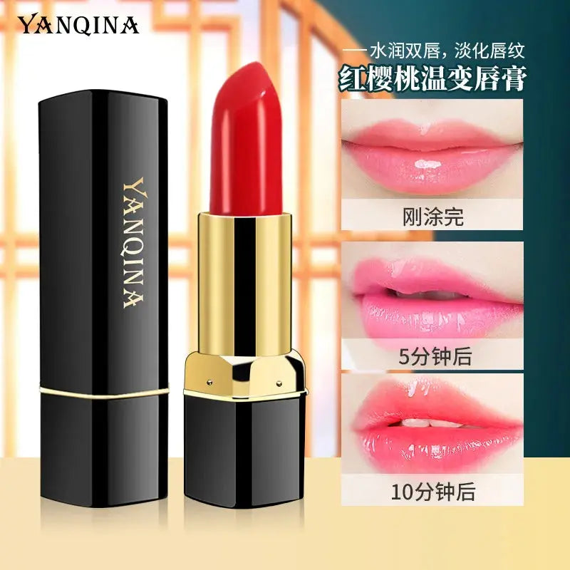 Warm Carrot Lipstick for Women Color-Changing Mineral Infused Moisturizing Hydrating Makeup Internet Celebrated Beauty Product Mi tienda