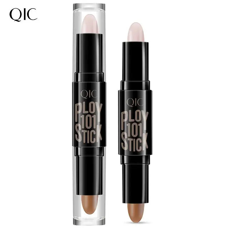 Double-Headed Concealer Pen with Mineral Cream Color Makeup Stick Side for Brightening Face with Three-Dimensional Fit Mi tienda