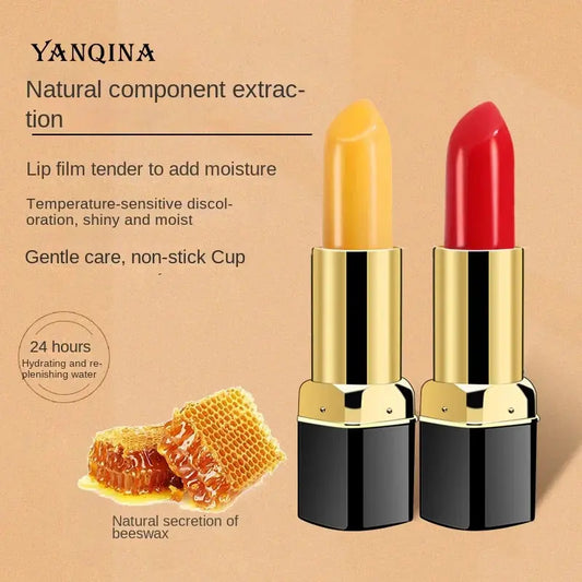 Warm Carrot Lipstick for Women Color-Changing Mineral Infused Moisturizing Hydrating Makeup Internet Celebrated Beauty Product Mi tienda