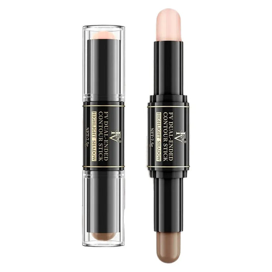 FV Contour Stick Double-Ended Cruelty-Free Highlighter Natural Finish Highly Pigmented Smooth Blendable Mineral Cream Mi tienda