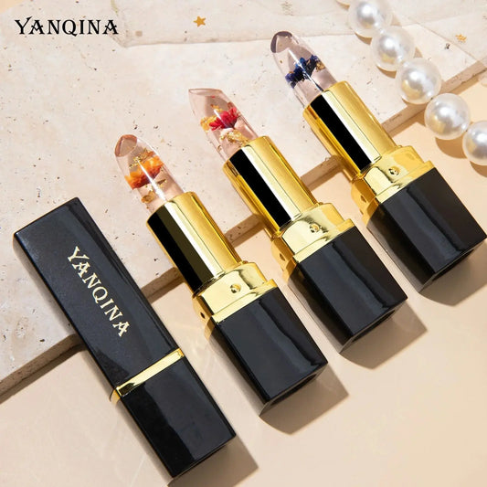 For YANQINA Warm Gradient Lipstick Transparent Lip Balm Moisturizing Color-Changing Fashionable Cross-Border Makeup Box Chemical Mi tienda