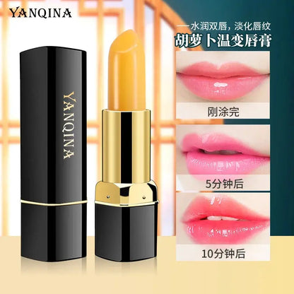 Warm Carrot Lipstick for Women Color-Changing Mineral Infused Moisturizing Hydrating Makeup Internet Celebrated Beauty Product Mi tienda