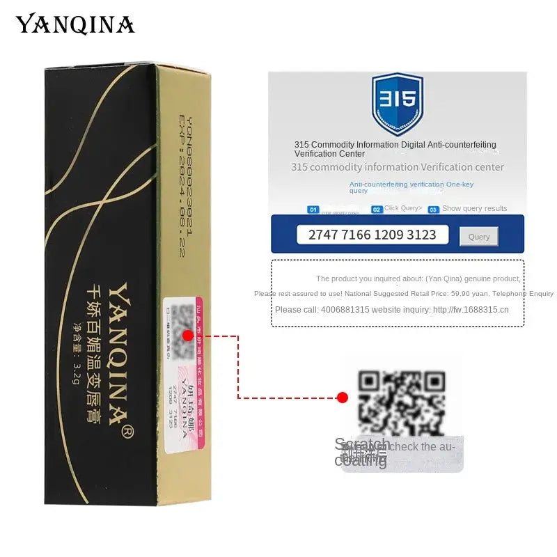 Warm Carrot Lipstick for Women Color-Changing Mineral Infused Moisturizing Hydrating Makeup Internet Celebrated Beauty Product Mi tienda