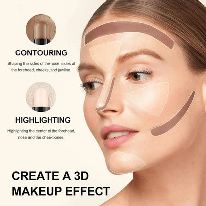 FV Contour Stick Double-Ended Cruelty-Free Highlighter Natural Finish Highly Pigmented Smooth Blendable Mineral Cream Mi tienda