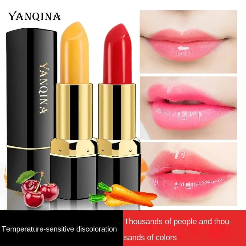 Warm Carrot Lipstick for Women Color-Changing Mineral Infused Moisturizing Hydrating Makeup Internet Celebrated Beauty Product Mi tienda