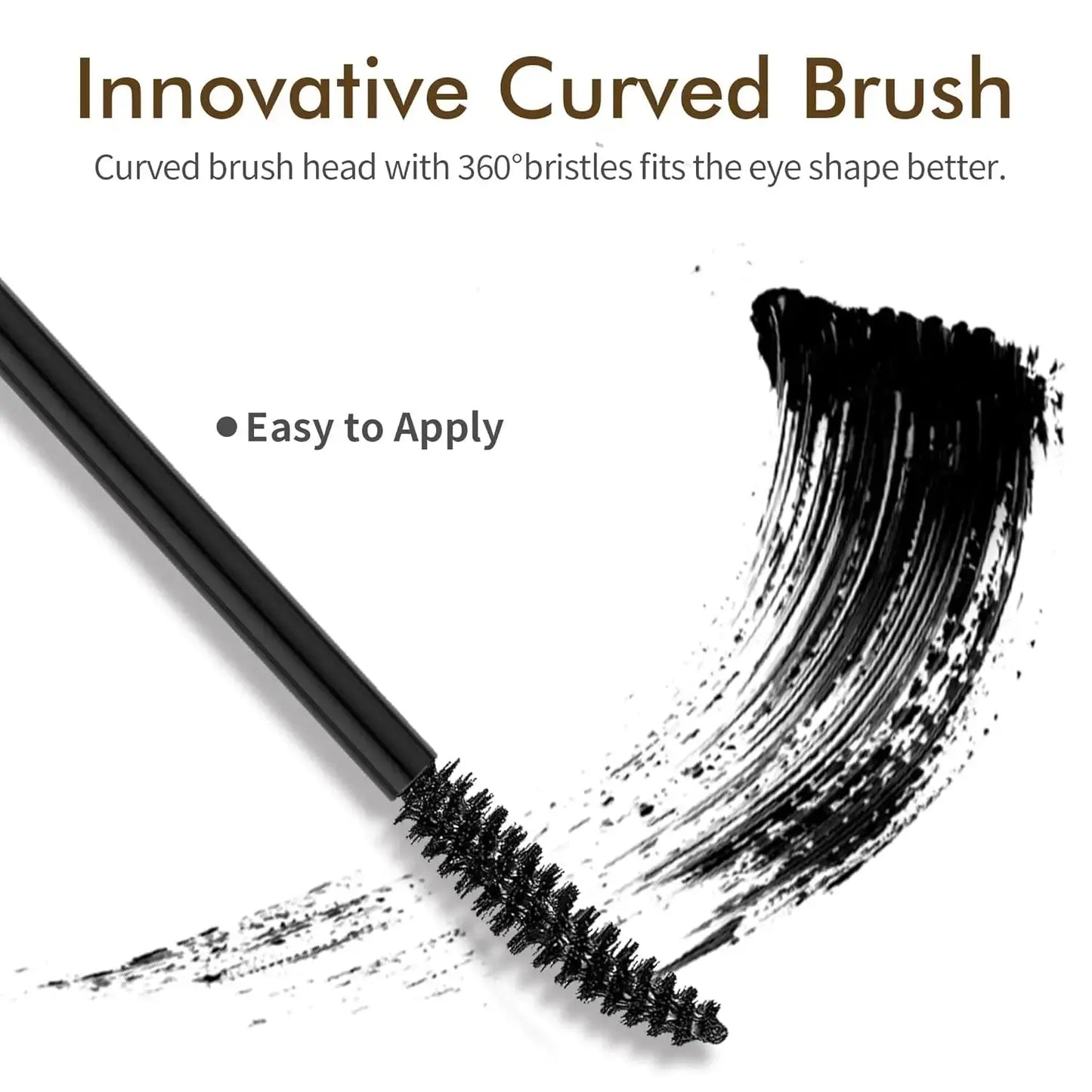 FV Waterproof Long-Lasting Black for Mascara Liquid Volume Curl No Clumping Smudge Proof Cruelty-Free for All Lash Types Mineral Mi tienda